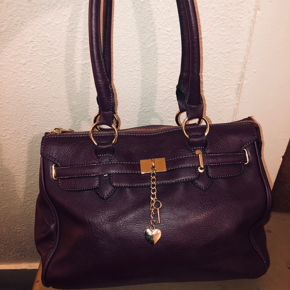 Spring Purple Satchel Purse!